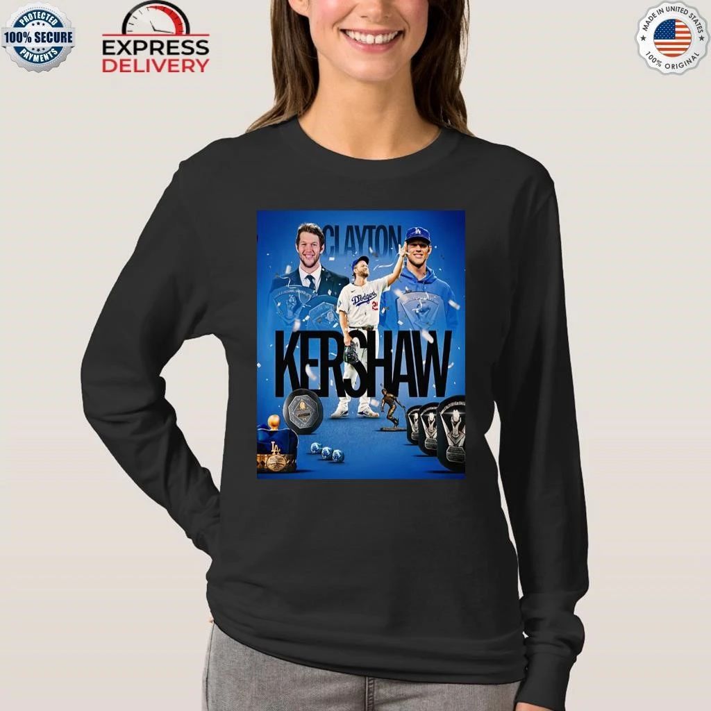Clayton Kershaw Los Angeles Dodgers Finished All Title Career Shirt