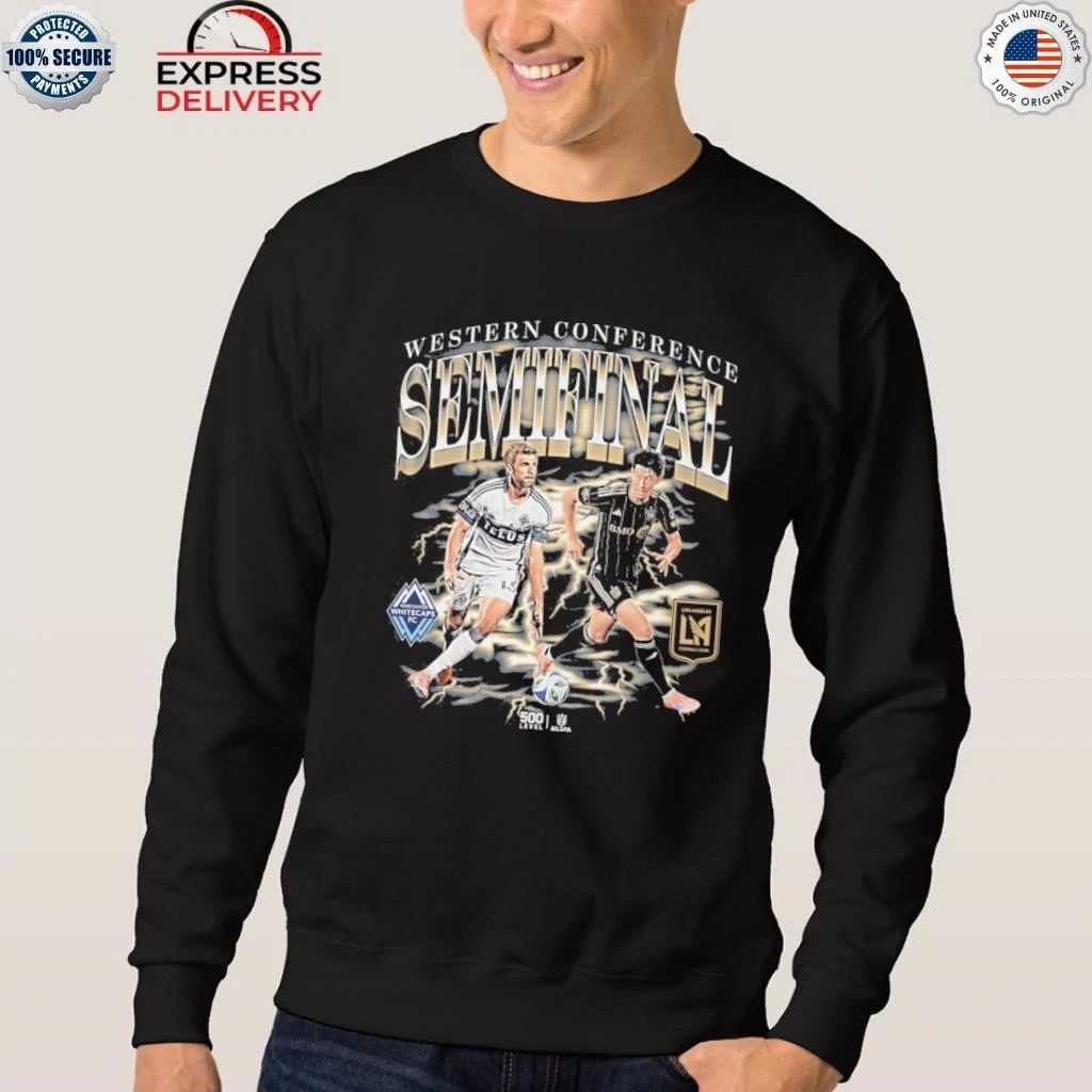 Vancouver Whitecaps Fc Vs Lafc 2025 Mls Western Conference Semifinal Matchup Shirt