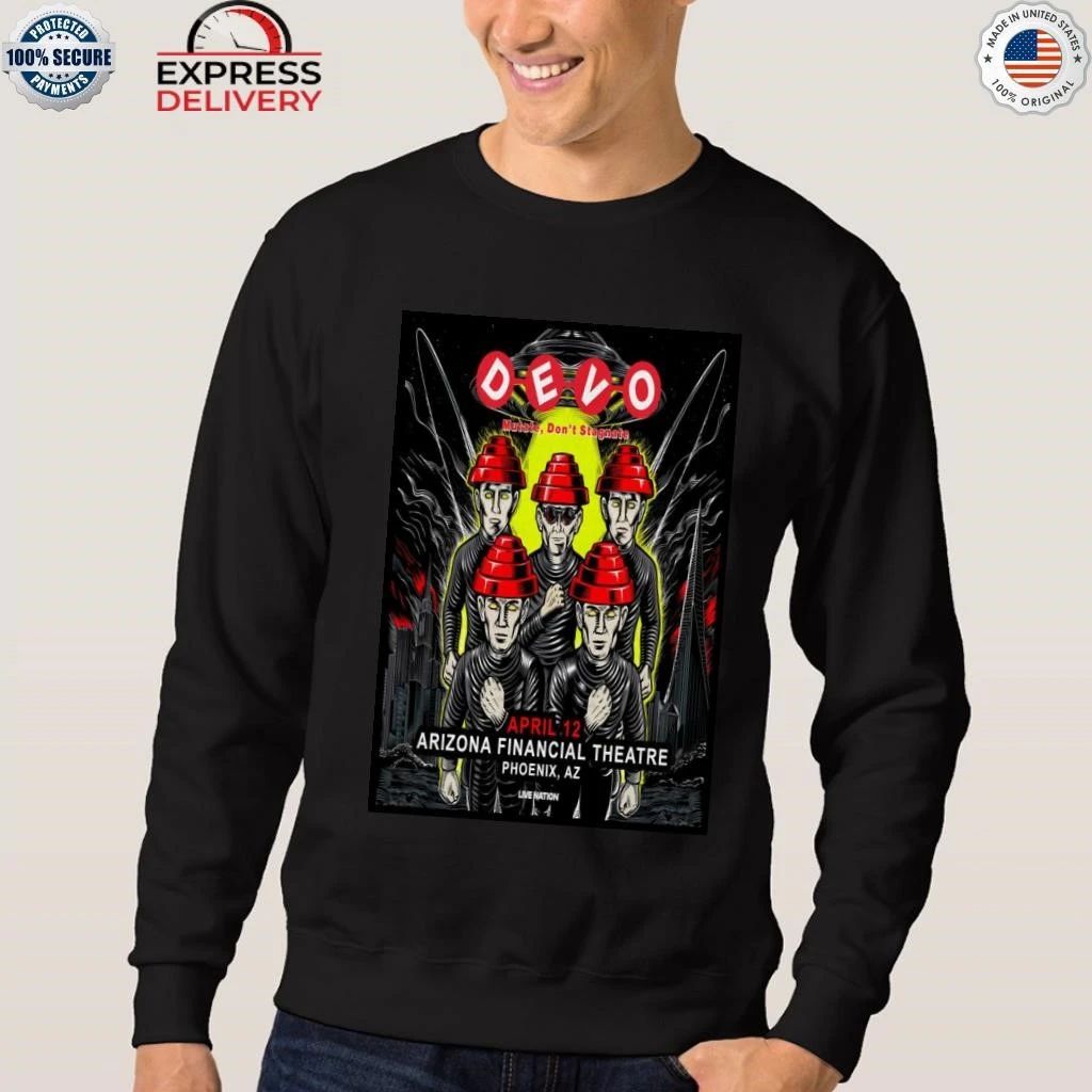 Devo Phoenix AZ Event Apr 12 2026 Shirt