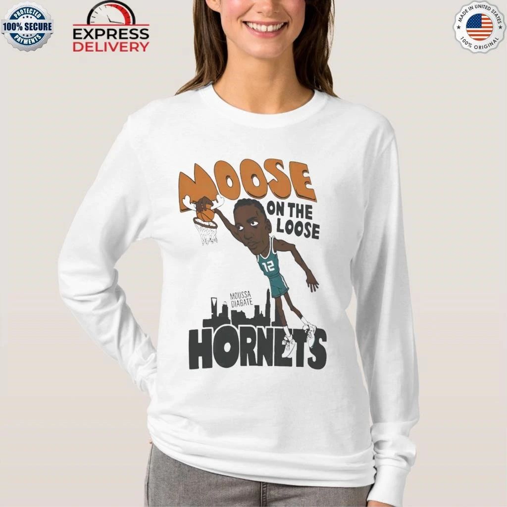 Moussa Diabate Moose On The Loose Hornets Shirt