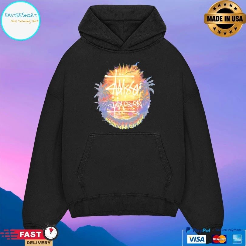 Stussy Sunset Laguna Calif 1980 T-shirt