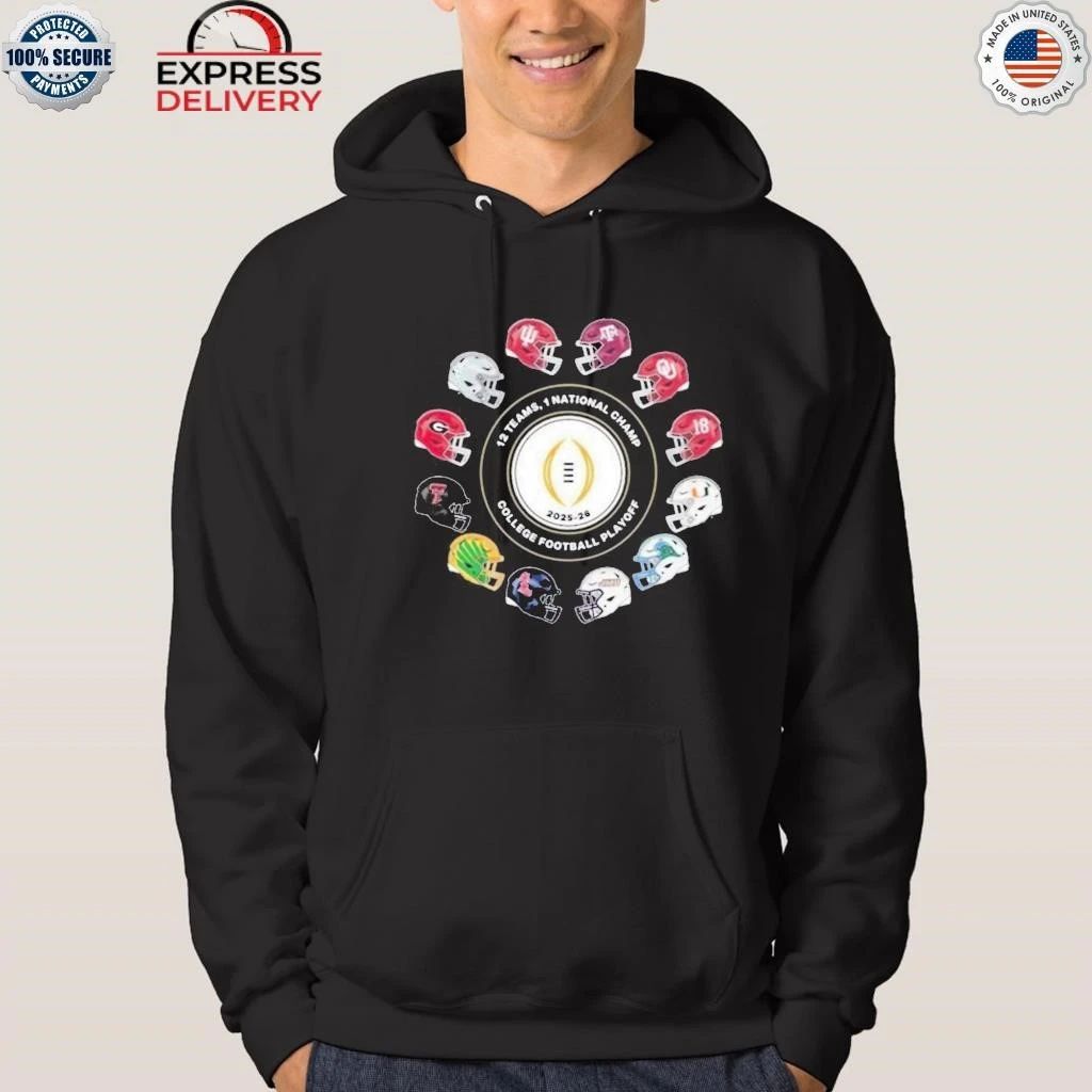 Jack Settleman 2026 12 Teams Playoff 1 National Champ College Football Playoff Shirt
