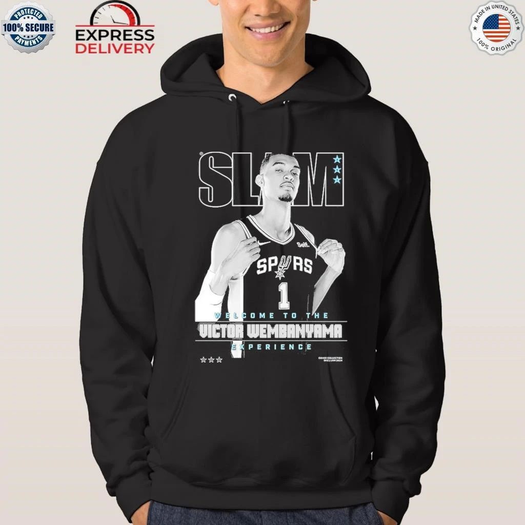 Victor Wembanyama San Antonio Spurs SLAM Cover Shirt
