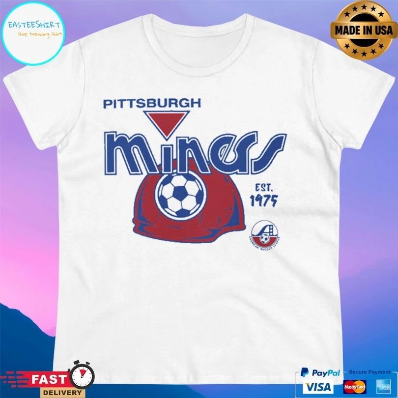 Pittsburgh Miners Soccer Est 1975 T-shirts