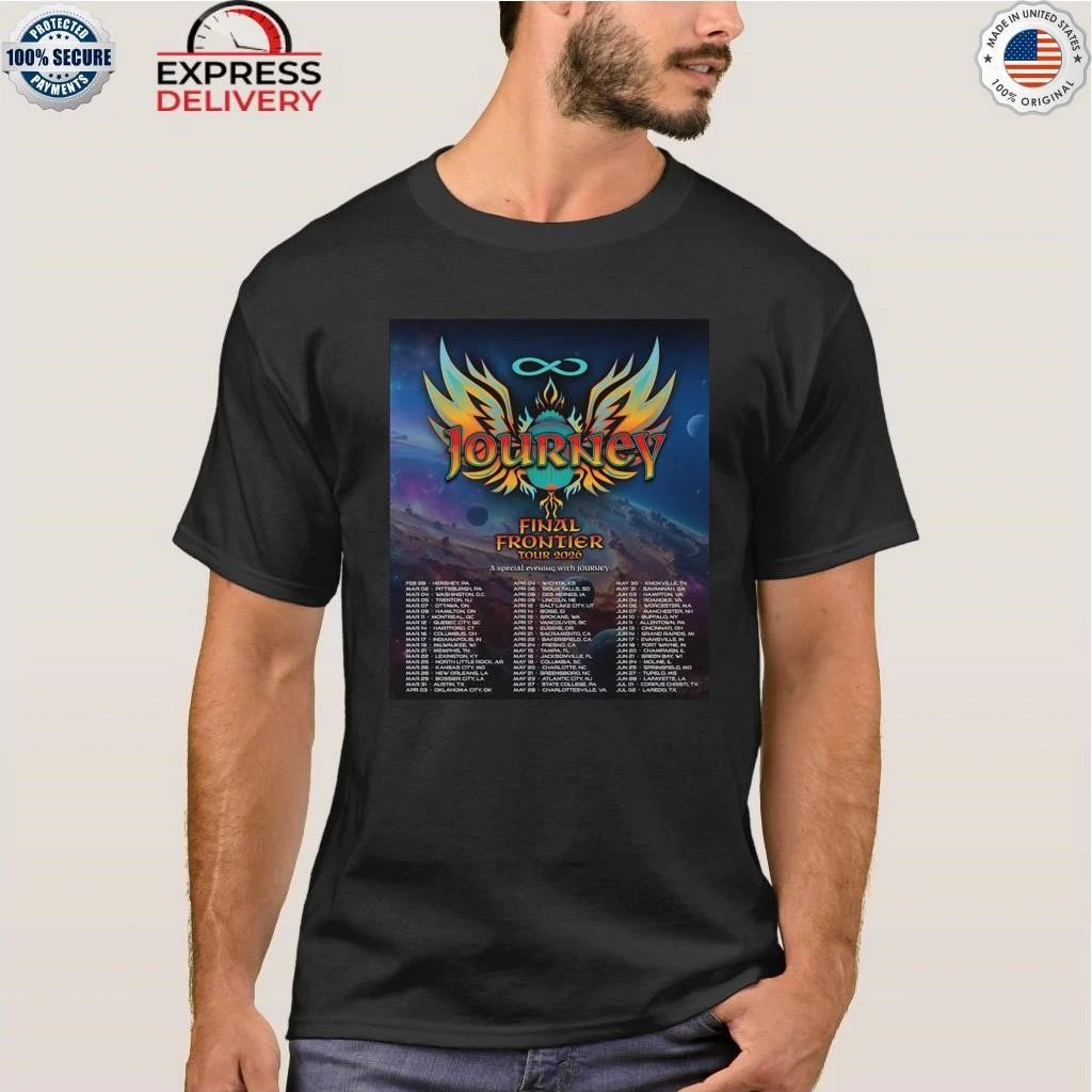 Journey Final Frontier Tour 2026 Shirt