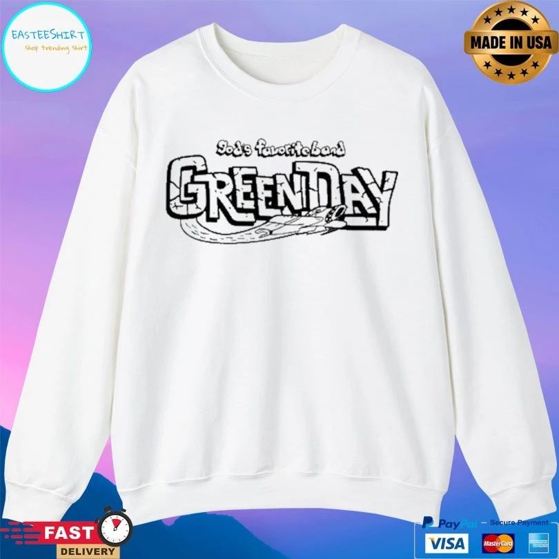 God’s Favorite Band Green Day T-shirts