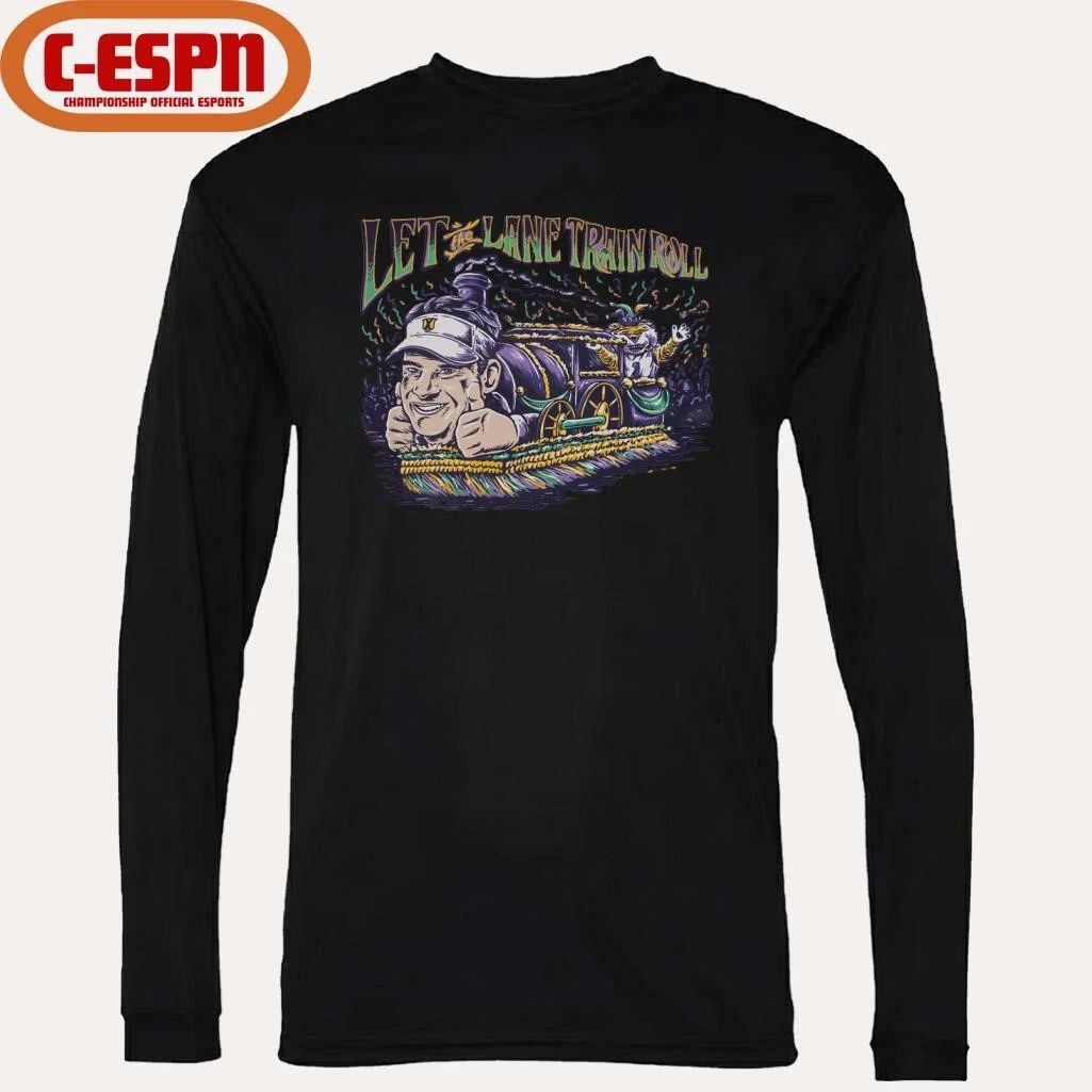 Mardi Gras Let The Lane Train Roll Shirt