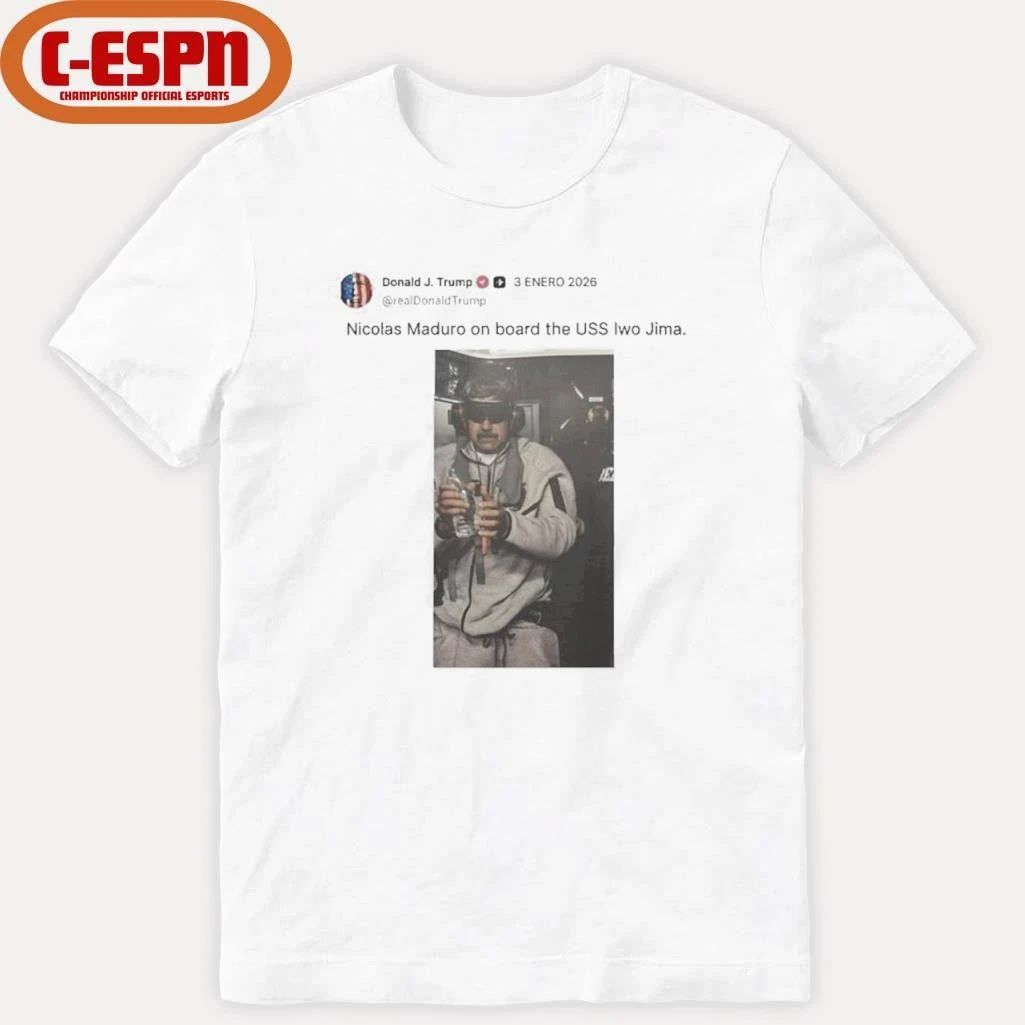 Nicolas Maduro Arrested Meme Photo T-Shirt