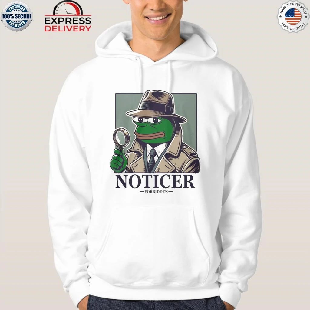 Noticer Pepe Forbidden Shirt