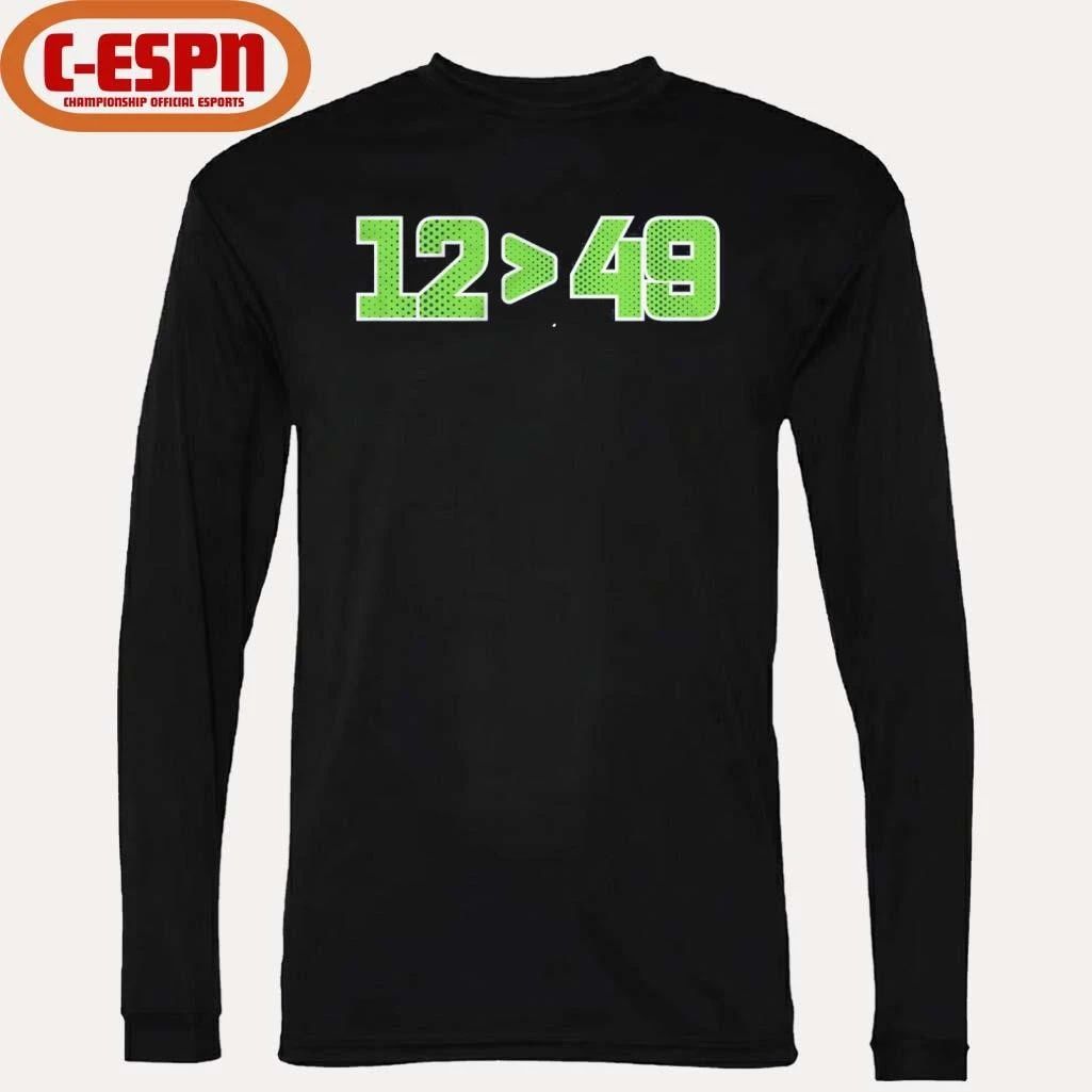 Seattle 12 Greater Than 49 T-Shirt