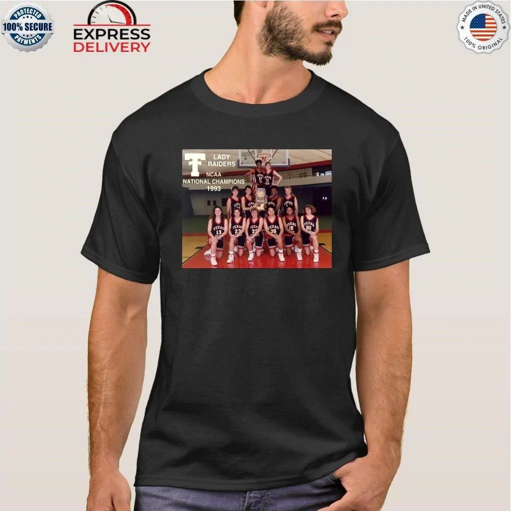 Texas Tech Lady Raiders National Champions 1993 Shirt