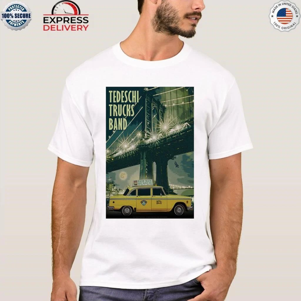 Tedeschi Trucks Band Mar 18 & 20 2026 Beacon Theatre Shirt