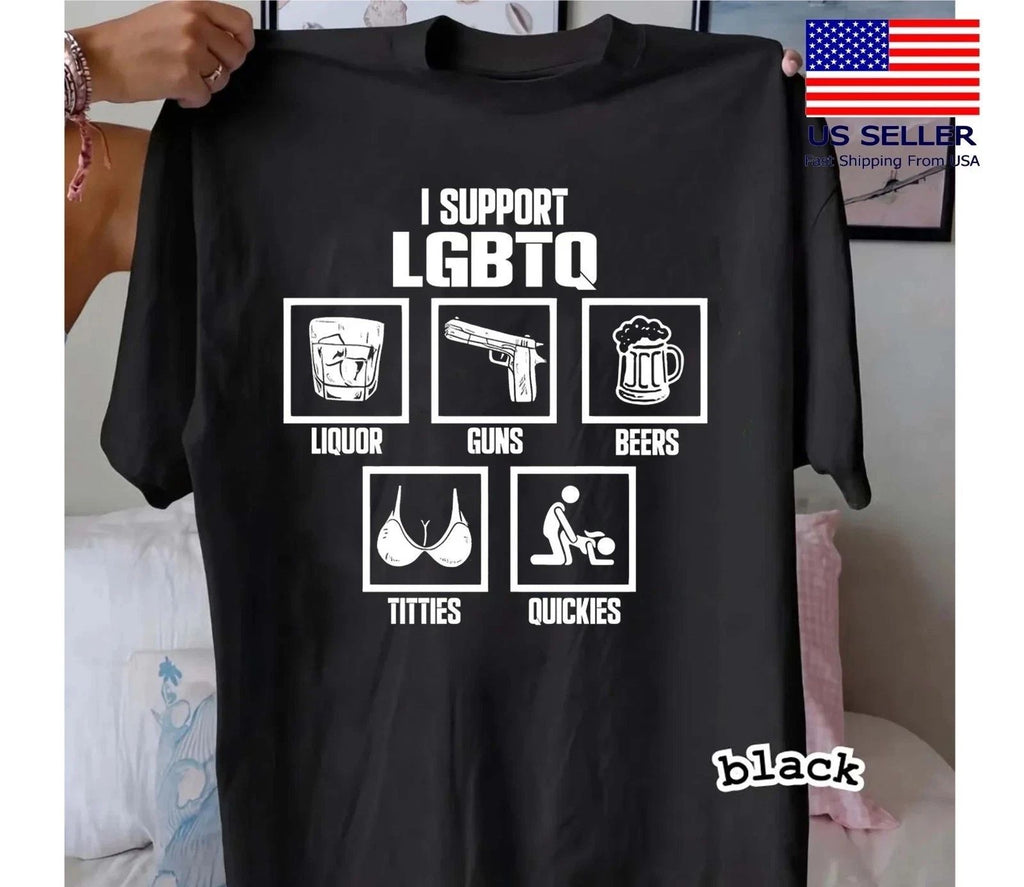 I Support LGBTQ Shirt, Pride Month T-Shirt