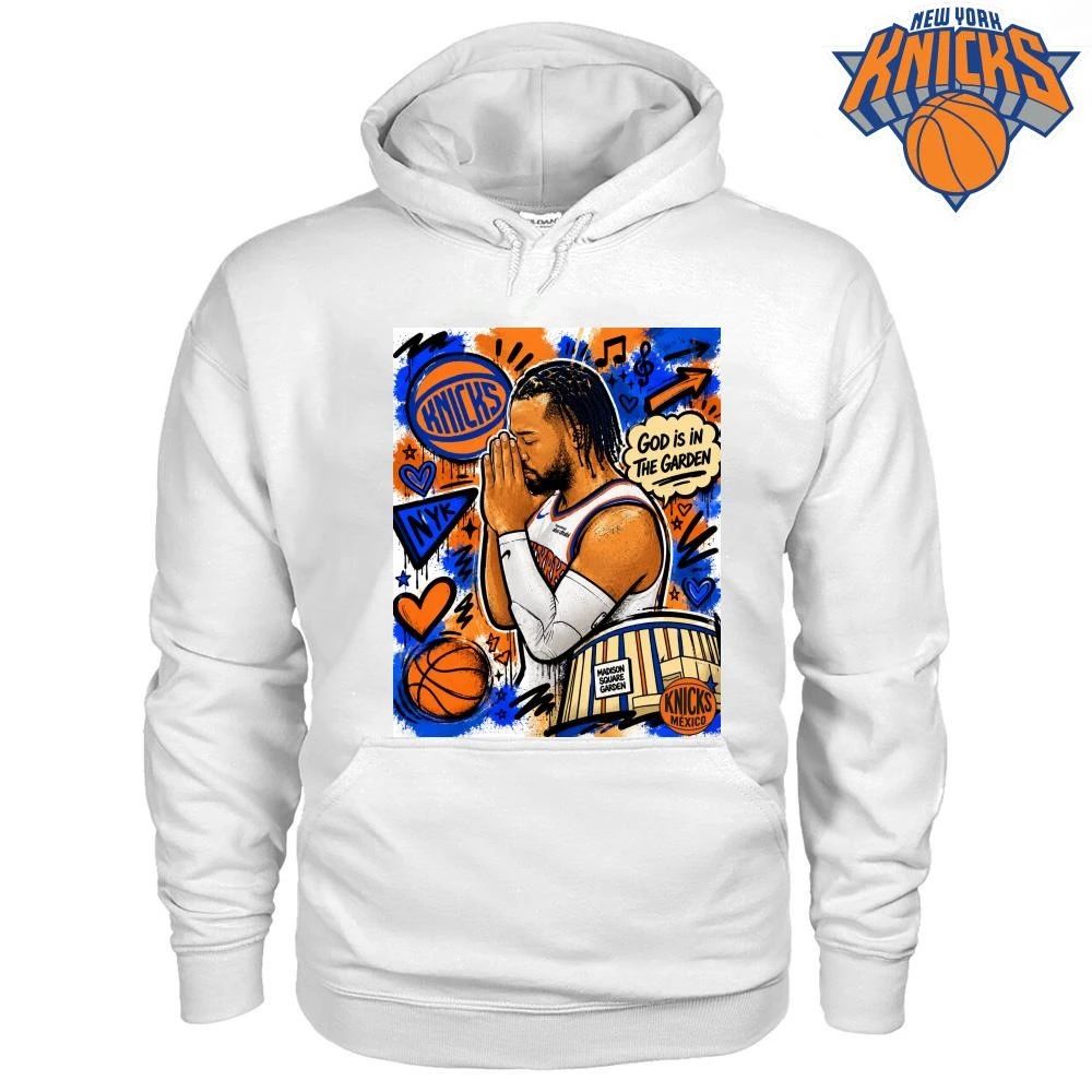 Jalen Brunson God Is In The Garden Madison Square Garden New York Knicks NBA Finals 2026 shirt