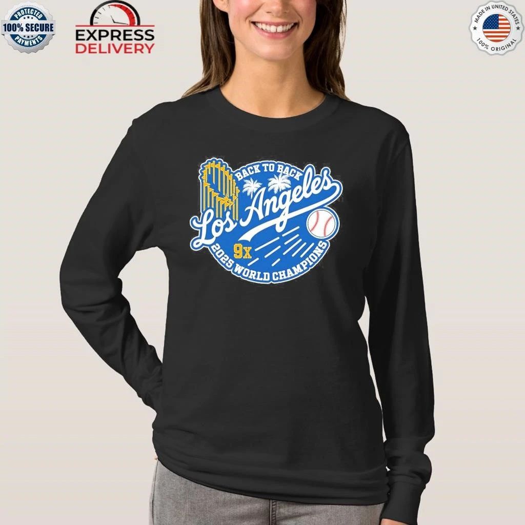 Los Angeles Baseball World Champs Acrostic Shirt