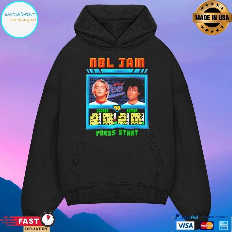 NBL JAM Cooper Vs Remer Press Start T-shirt