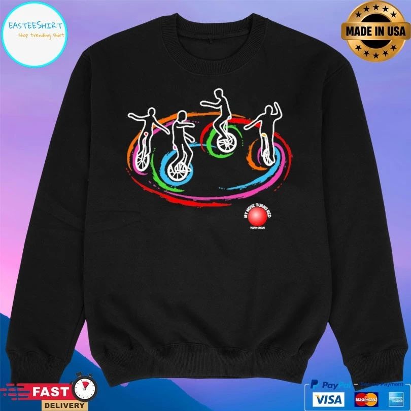 My Nose Turns Red Unicycle T-shirt