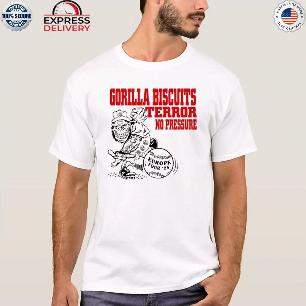 Gorilla Biscuits and Terror announce European tour 2025 Shirt