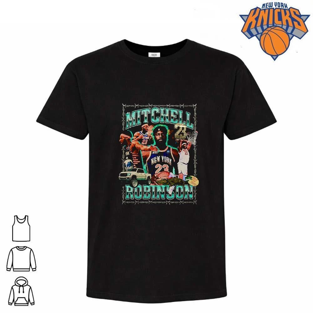 Mitchell Robinson New York Knicks Champions NBA 2026 Bootleg Rap Graphic Bootleg Vintage Shirt