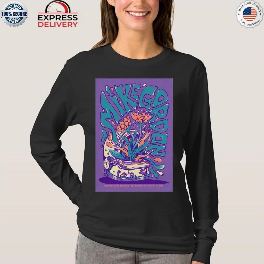 Mike Gordan Charlotte NC On March 19 2026 Shirt