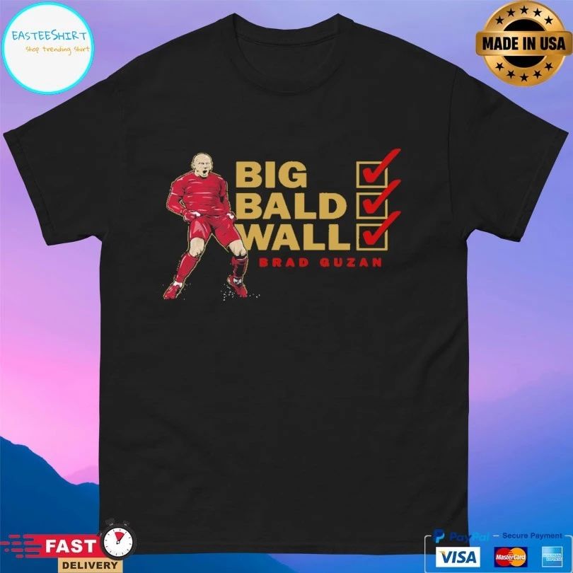 Big Bald Wall Bard Guzan T-shirt