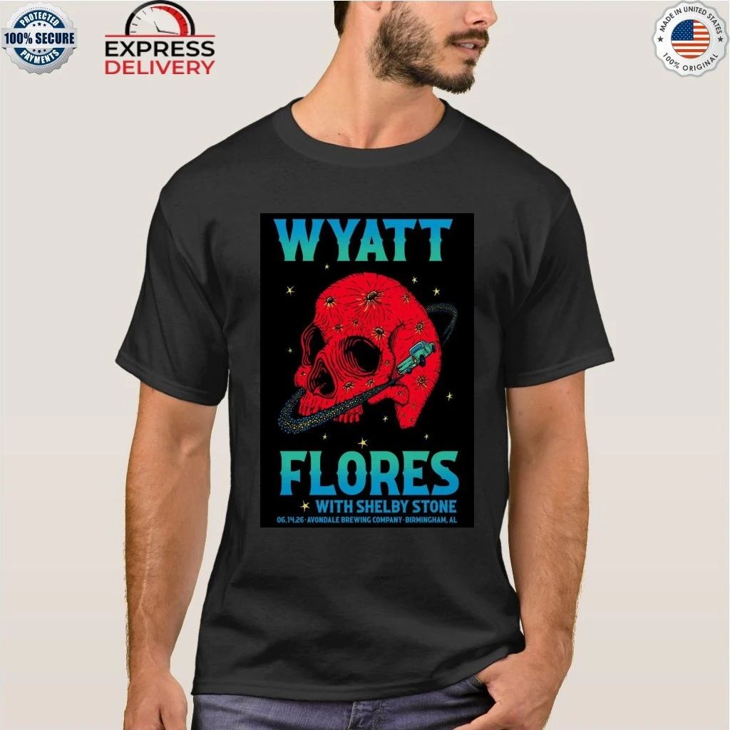 Wyatt Flores 06.14.26 Avondale Brewing Company Birmingham, AL Shirt