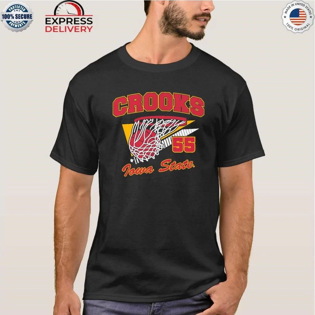 Iowa State Basketball Audi Crooks Retro Swish Shirt
