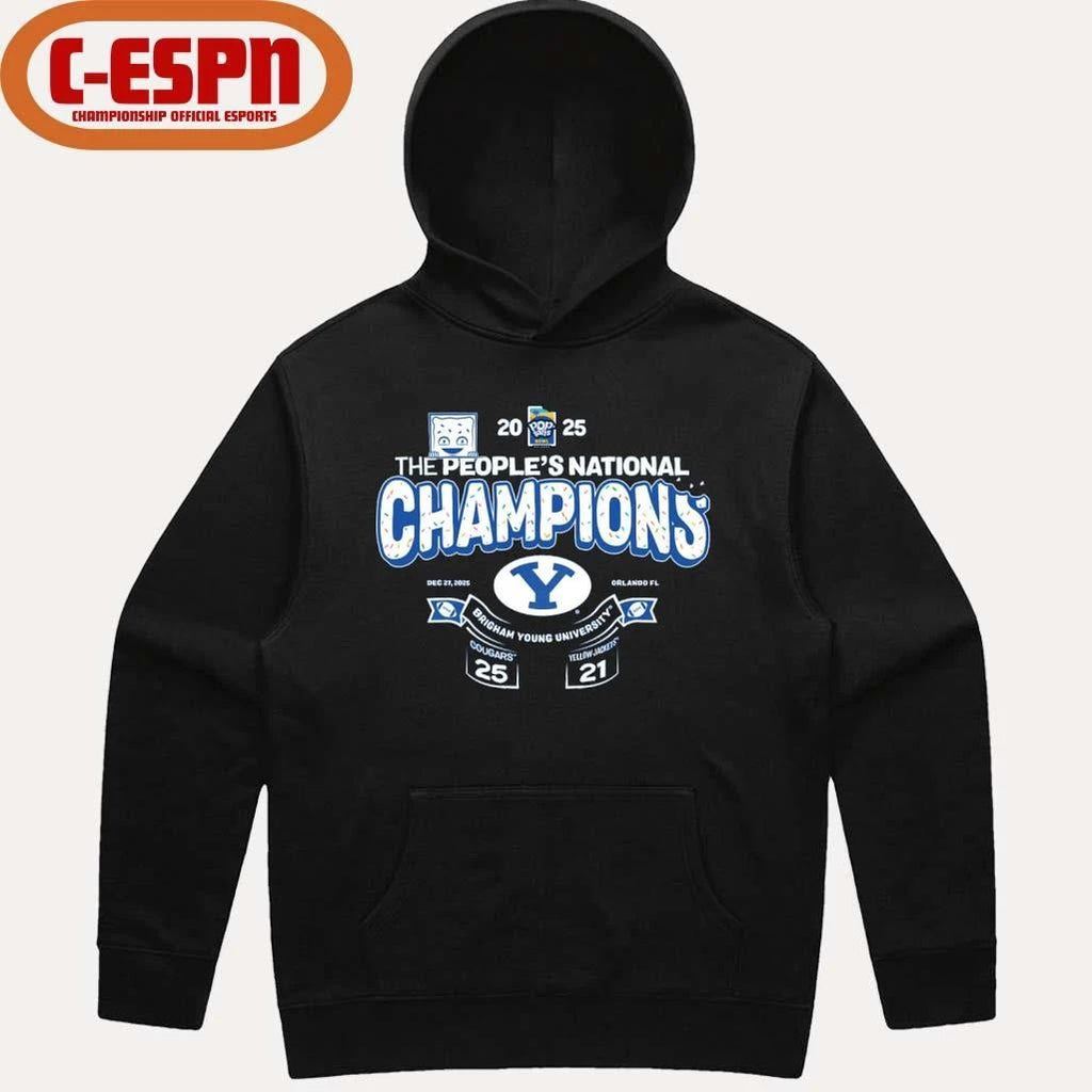 BYU 2025 Pop-tarts Bowl The People’s National Champions Shirt