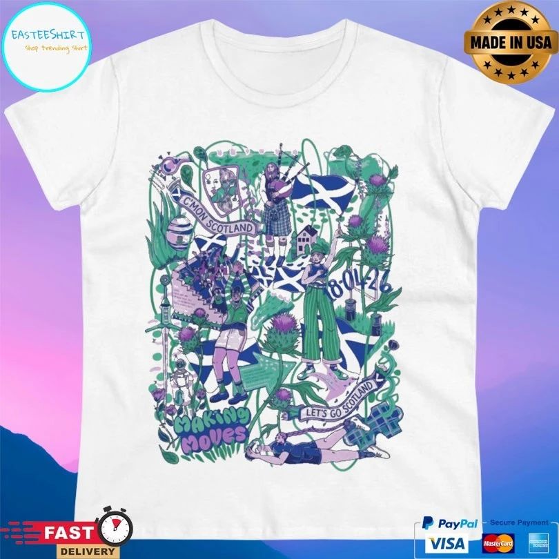 Scottish Rugby Making Moves T-shirt