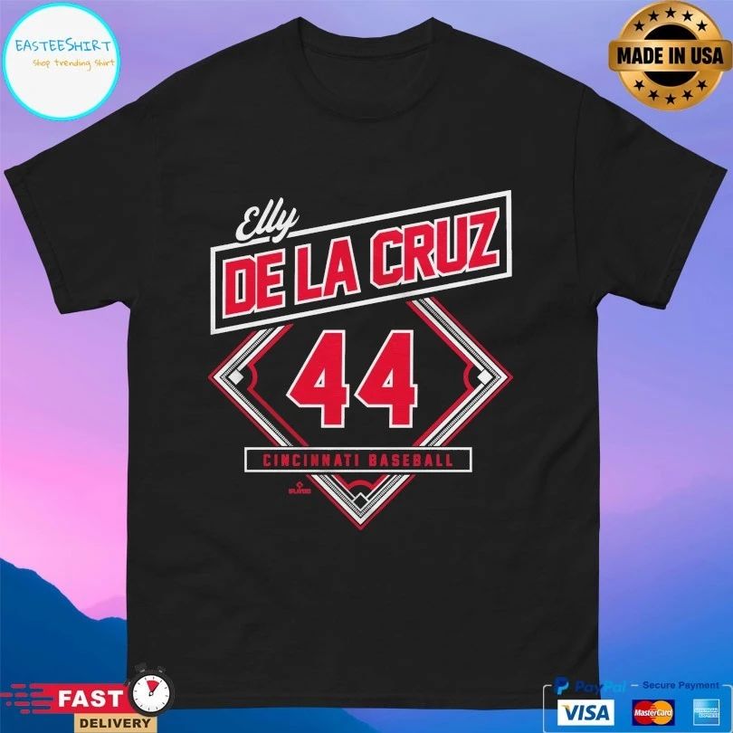 Elly De La Cruz 44 Cincinnati Baseball Classic Diamond T-shirts