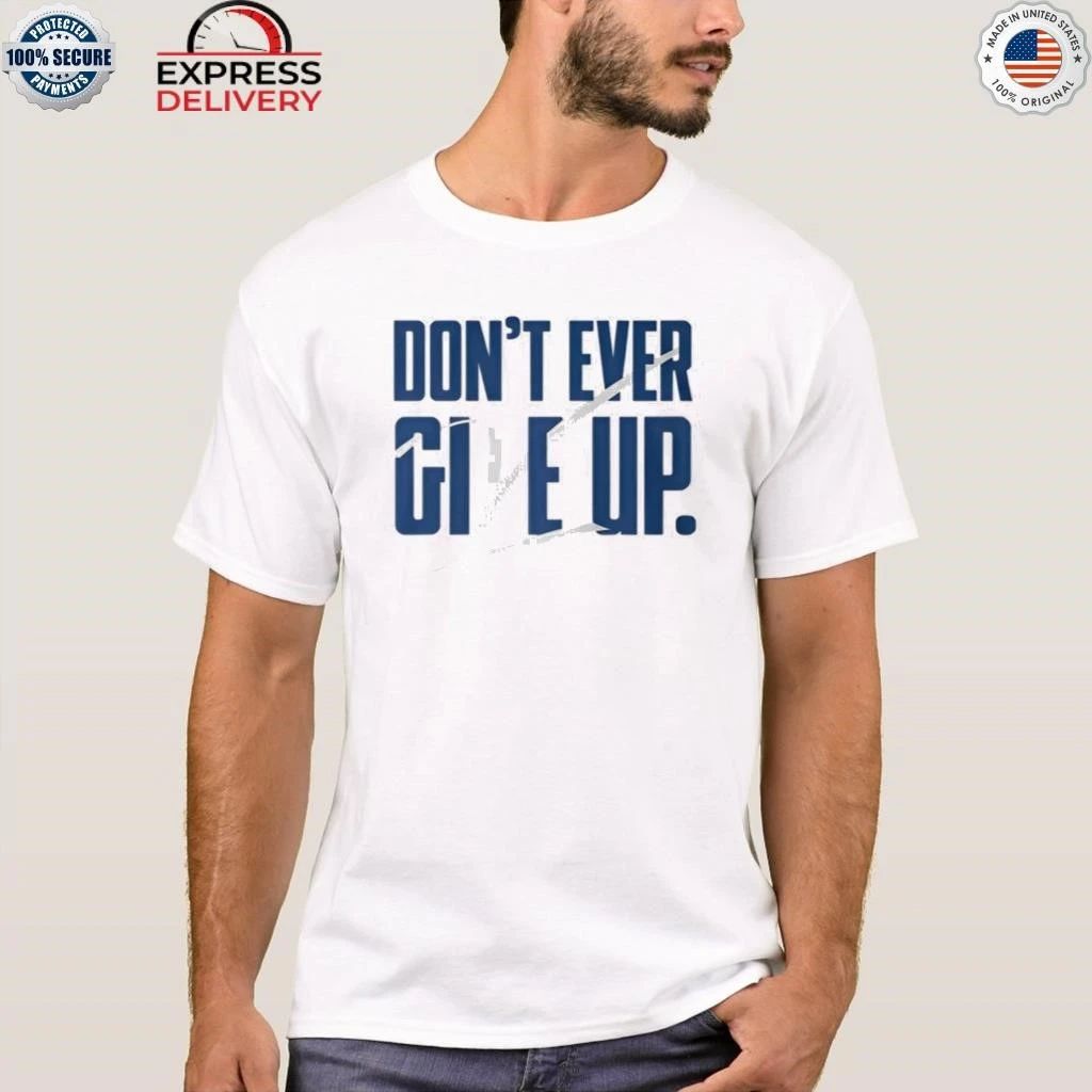 BYU Don’t Ever Give Up Shirt