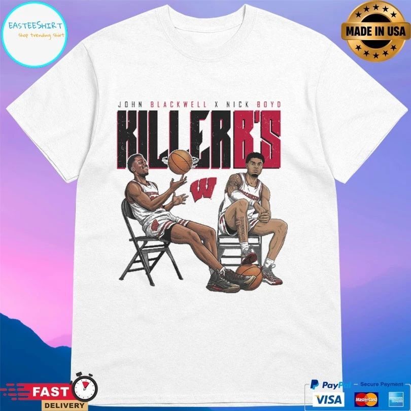 Wisconsin Badgers John Blackwell X Nick Boyd Killer B’s T-shirt