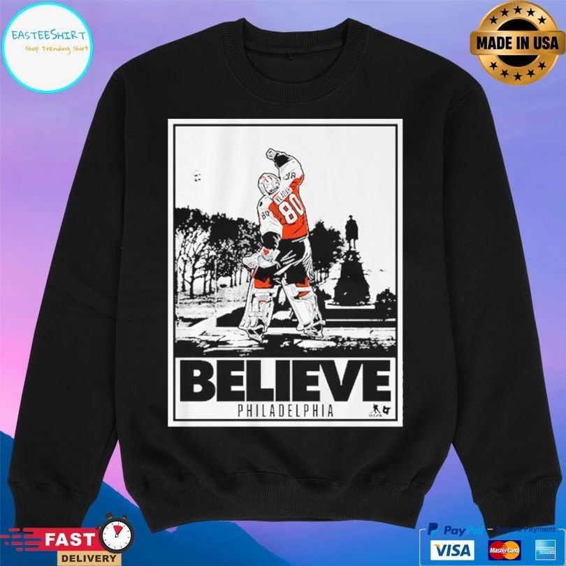 Dan Vladar Believe Philadelphia Flyers Poster Shirt