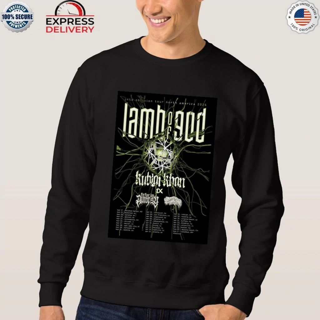 Sanguisugabogg Into Oblivion Tour North America 2026 Shirt