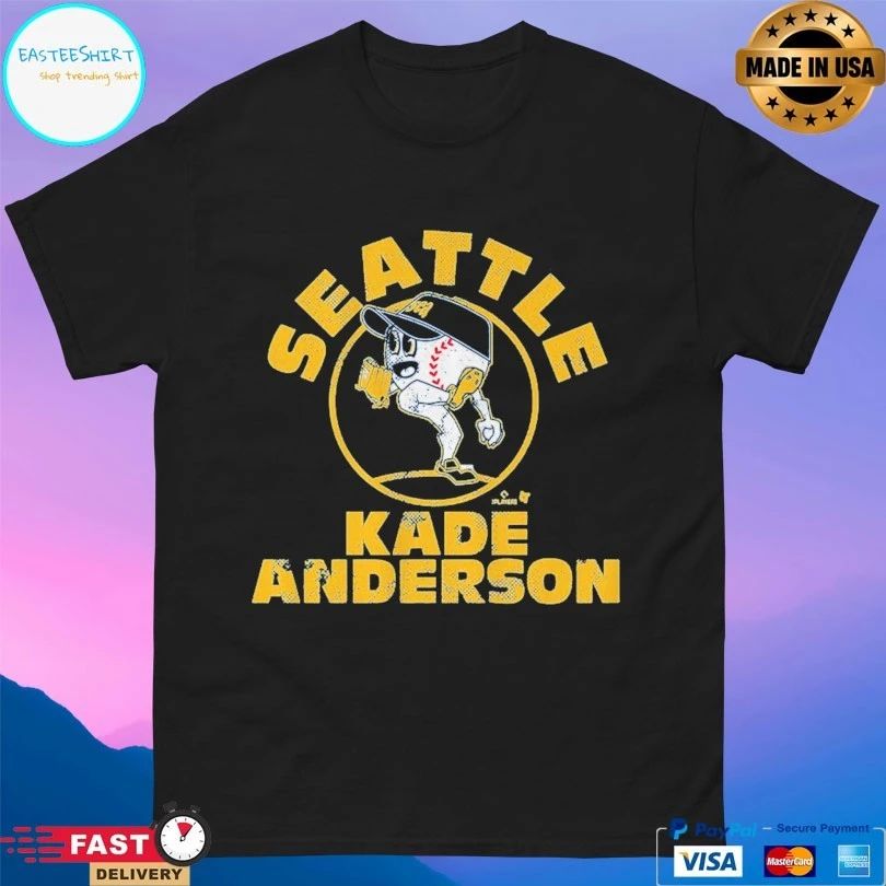 Seattle Mariners Kade Anderson Baseball Buddies T-shirts