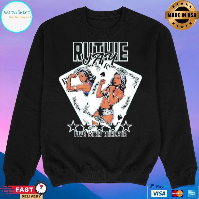 Ruthie Jay Five Star Athlete Cards T-shirts