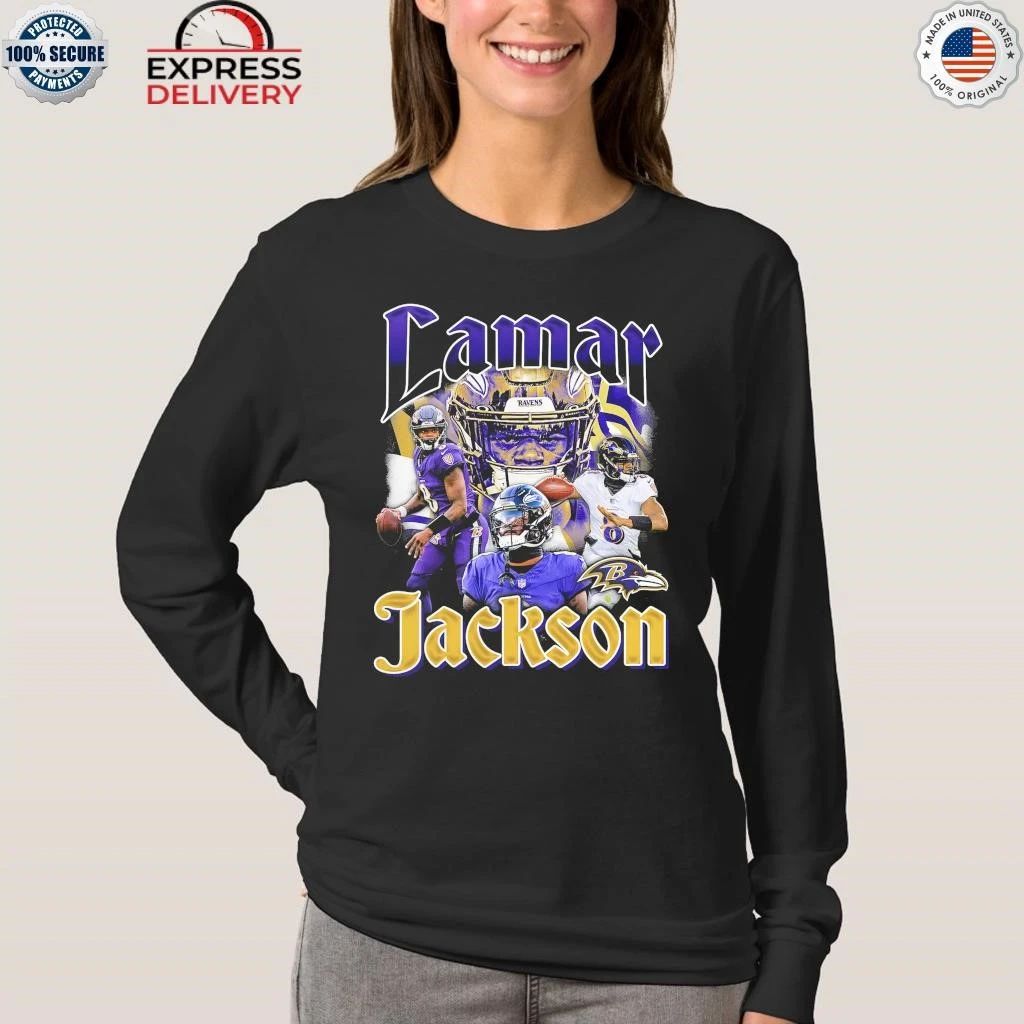 Baltimore Ravens Lamar Jackson Black Notorious Shirt