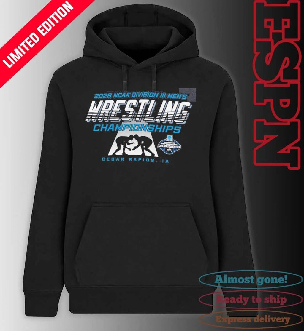 2026 NCAA Division III Wrestling Championships – Cedar Rapids, IA Shirt