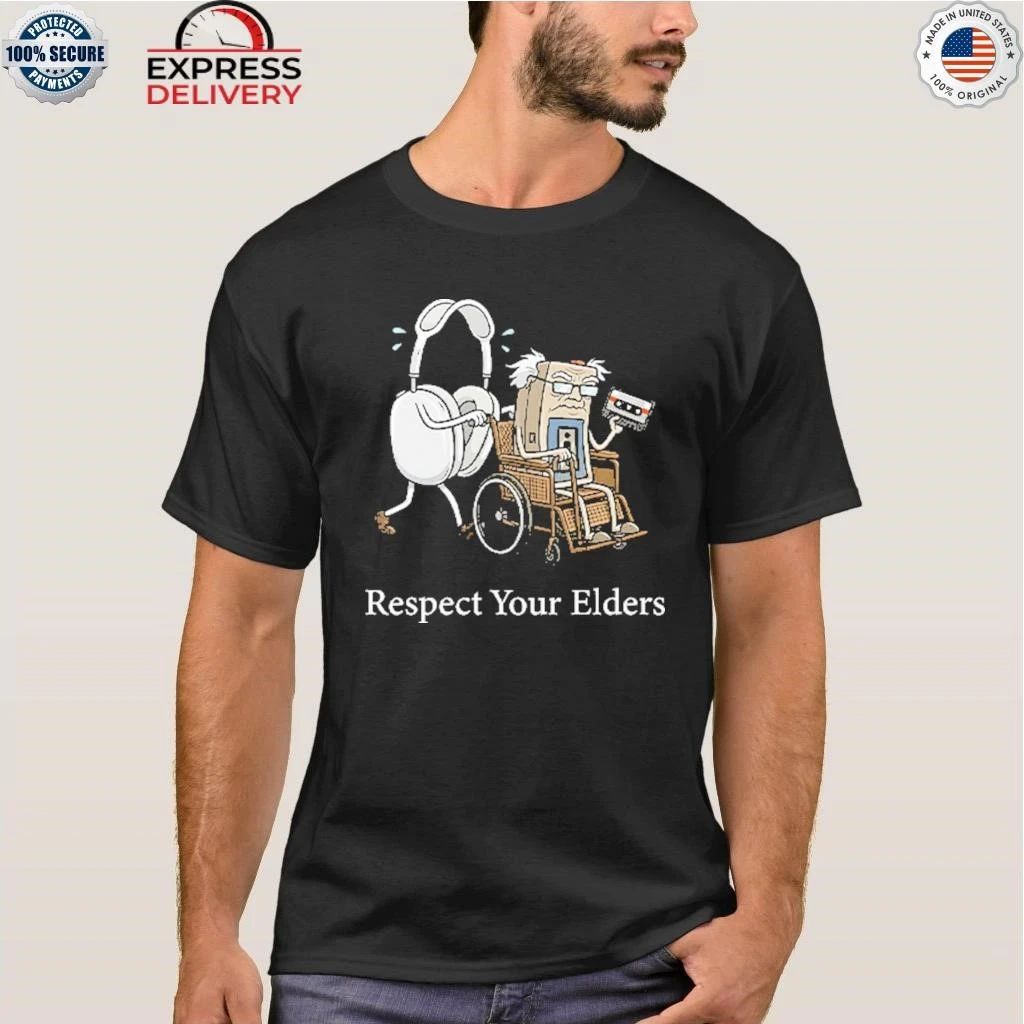 Gaming & Tech Focus Respect Your Elders Shirt