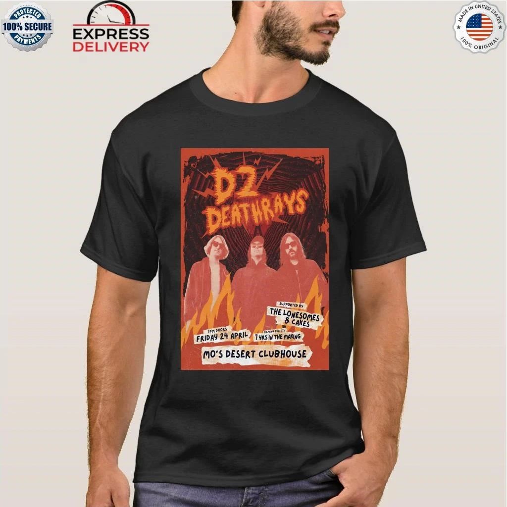 DZ DEATHRAYS Tour Burleigh Heads Australia On Apr 24 2026 Shirt