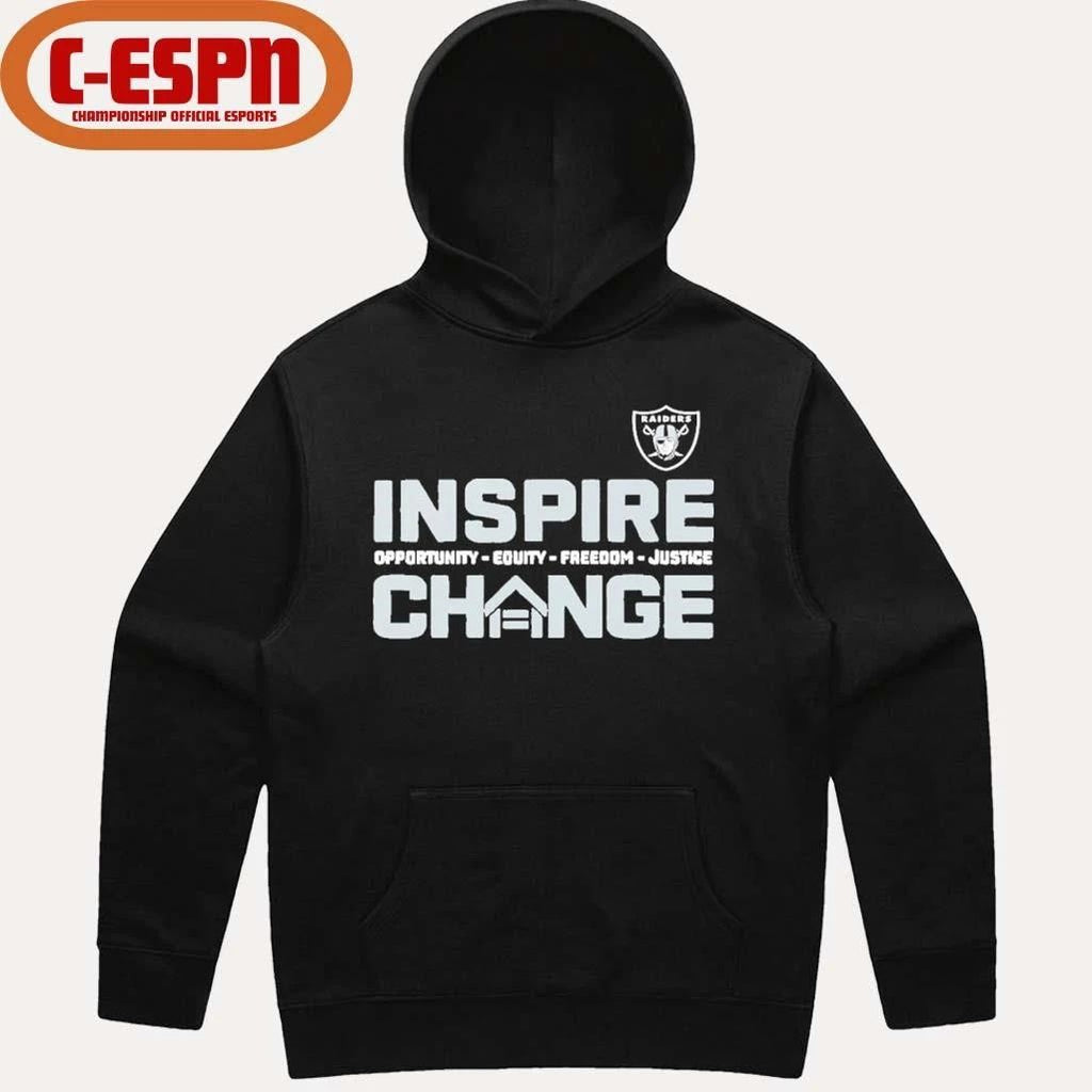 Raiders Pete Carroll Inspire Change Shirt