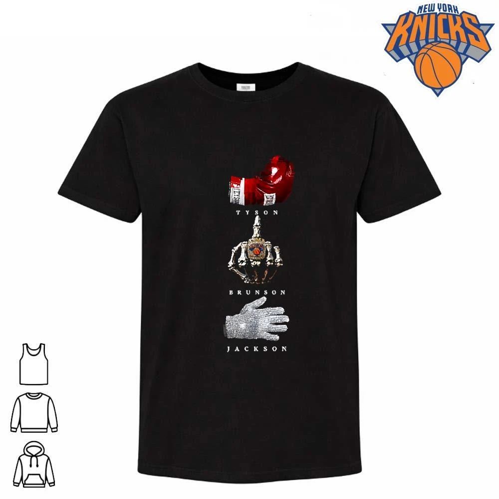 Tyson Brunson Jackson Rings New York Knicks Champions NBA 2026 Shirt