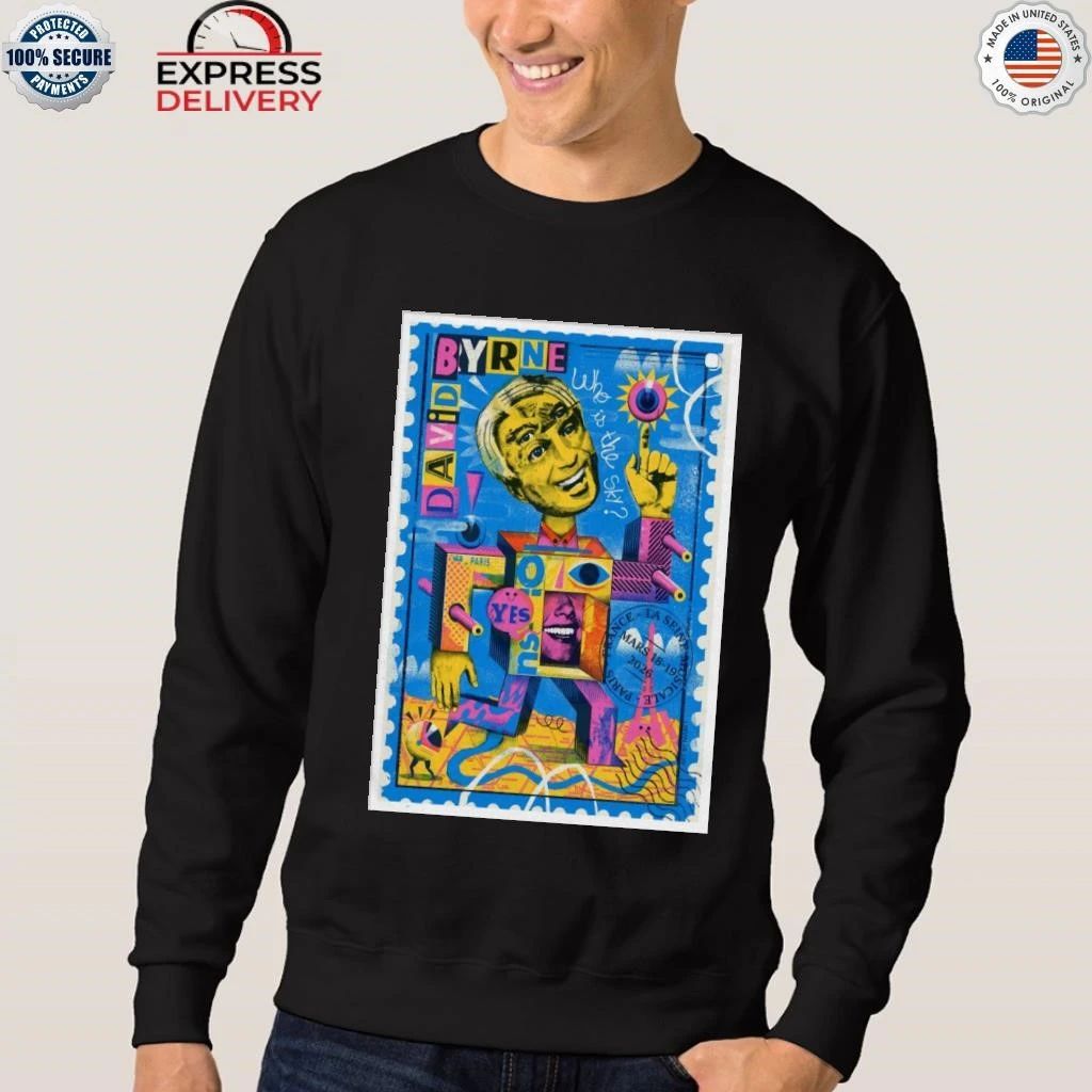 David Byrne Mar 18 and 19 2026 La Grande Seine Shirt