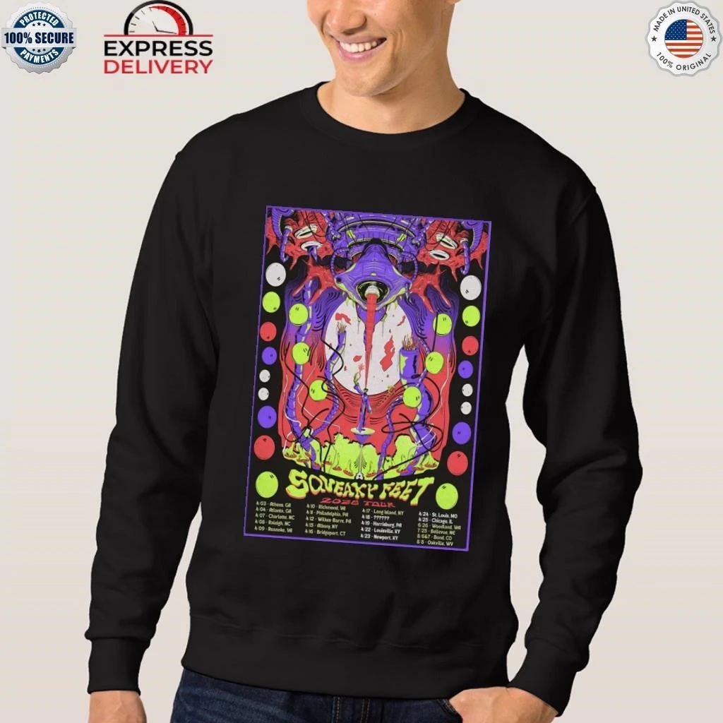 Squeaky Feet Tour Summer 2026 Shirt