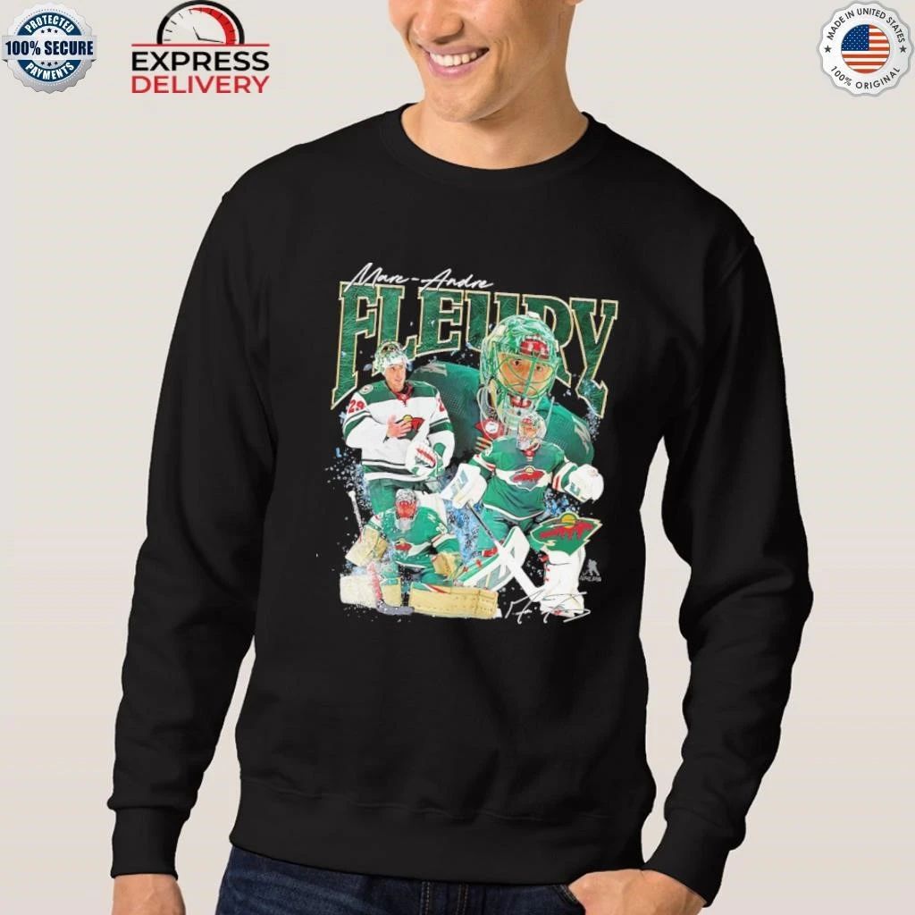 Minnesota Wild Marc Andre Fleury Mitchell Ness Shirt