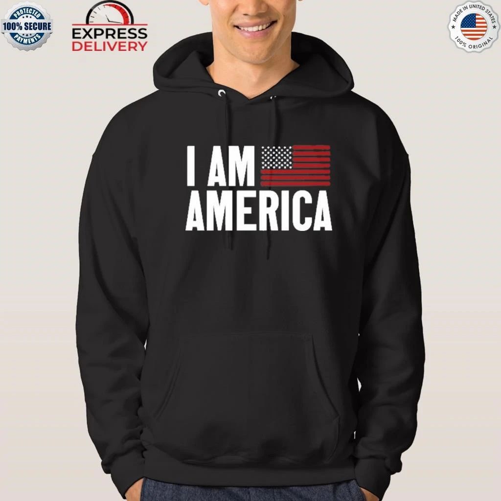 Nick Fuentes I Am America Flag Shirt