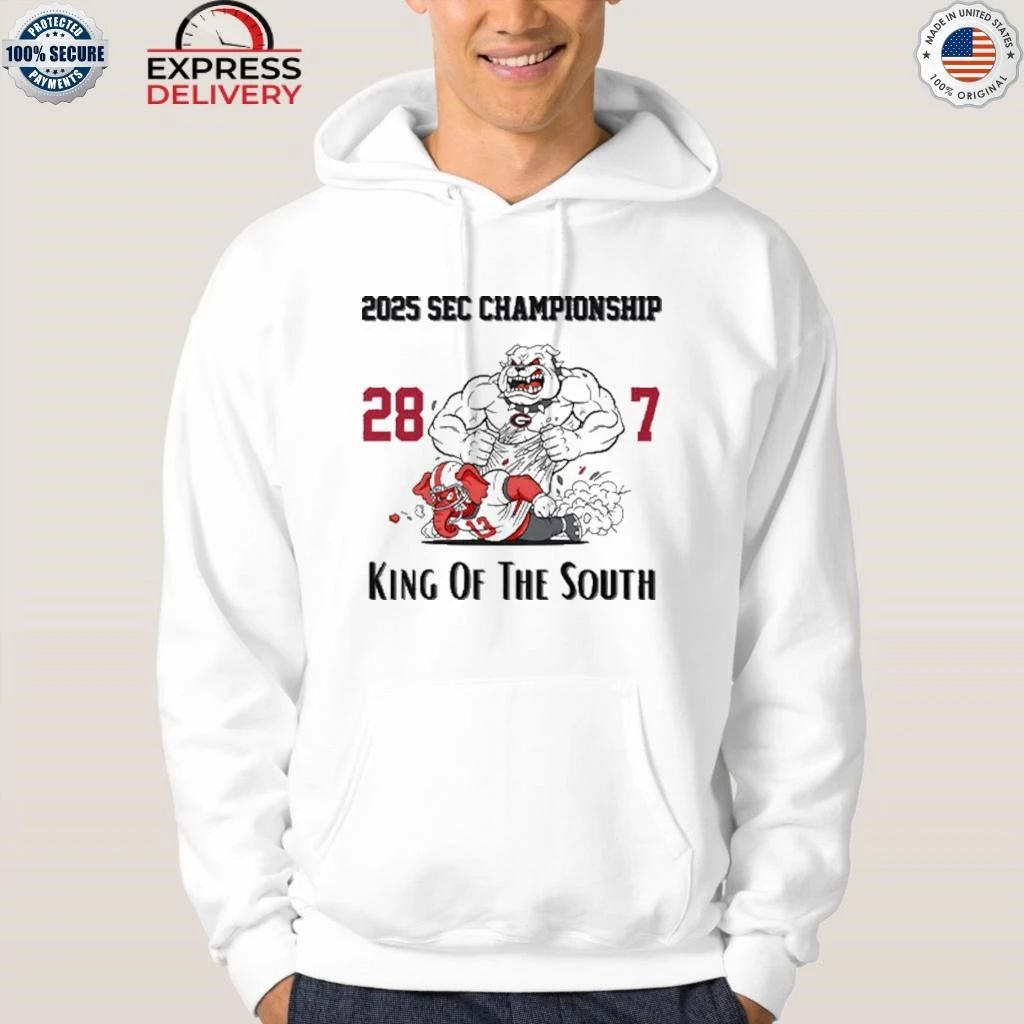 Georgia Bulldogs 2025 SEC Championship 28–7 King Of The South Shirt