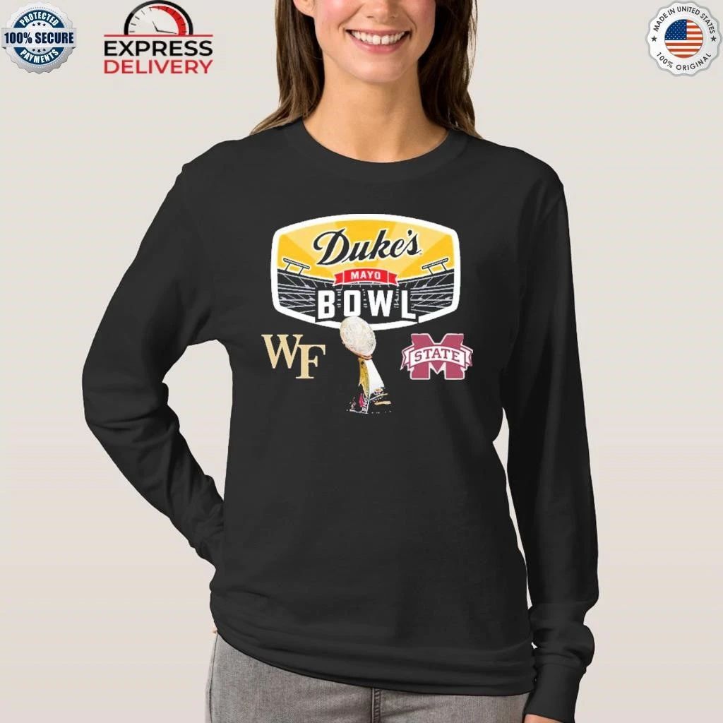 Duke’s Mayo Bowl Wake Forest Demon Deacons Vs Mississippi State Bulldogs Matchup On January 2 2026 Shirt