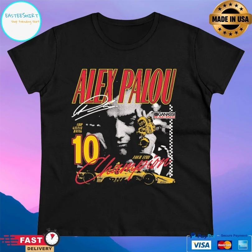 CGR Alex Palou Four Time Champion T-shirt