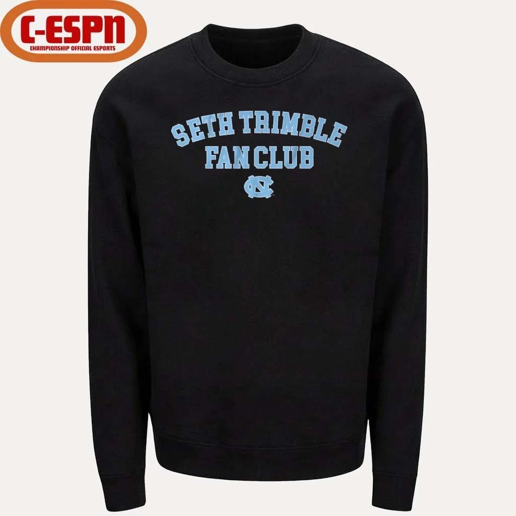 UNC Basketball Seth Trimble Fan Club Shirt
